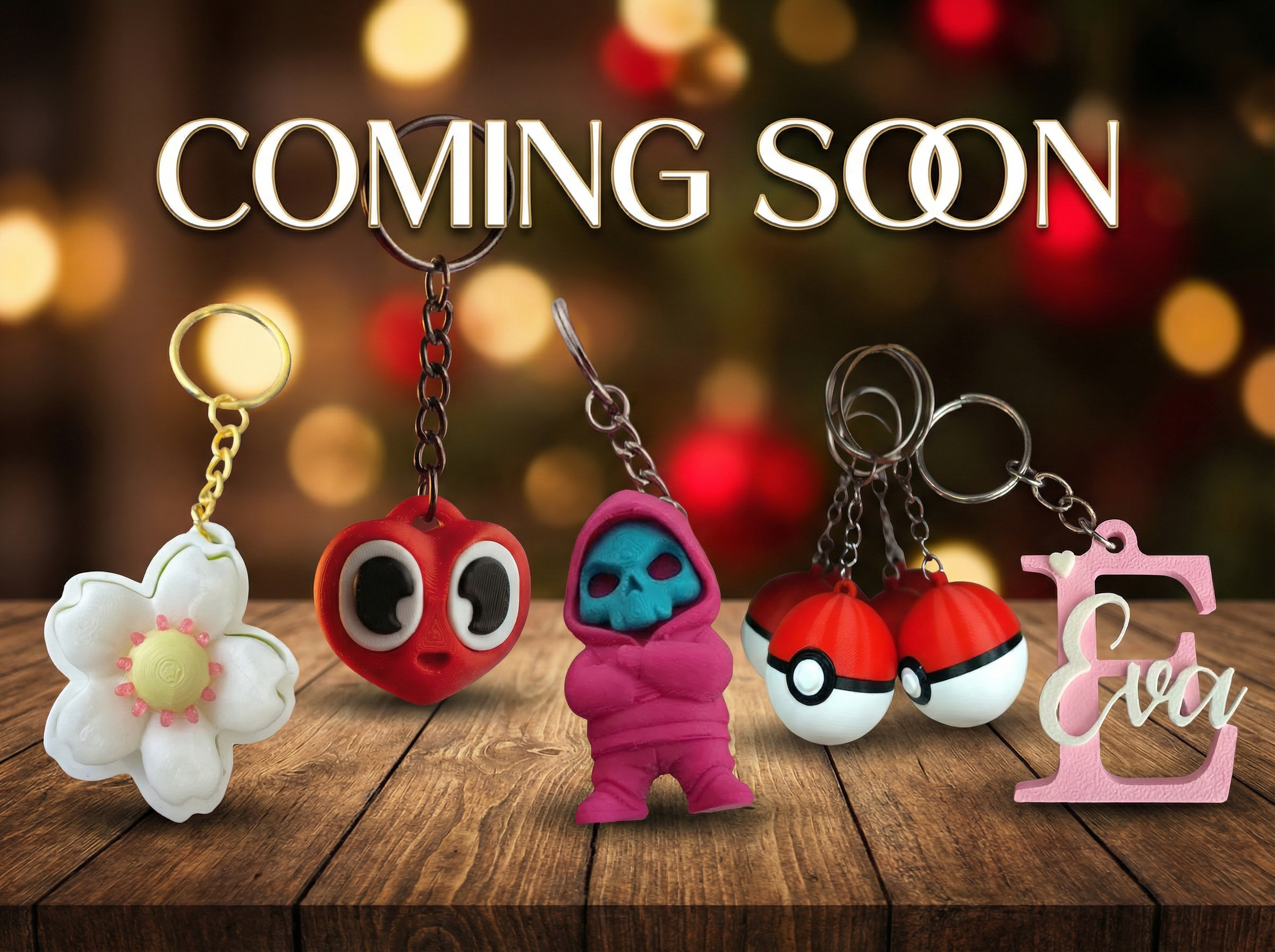 Keychains Coming Soon