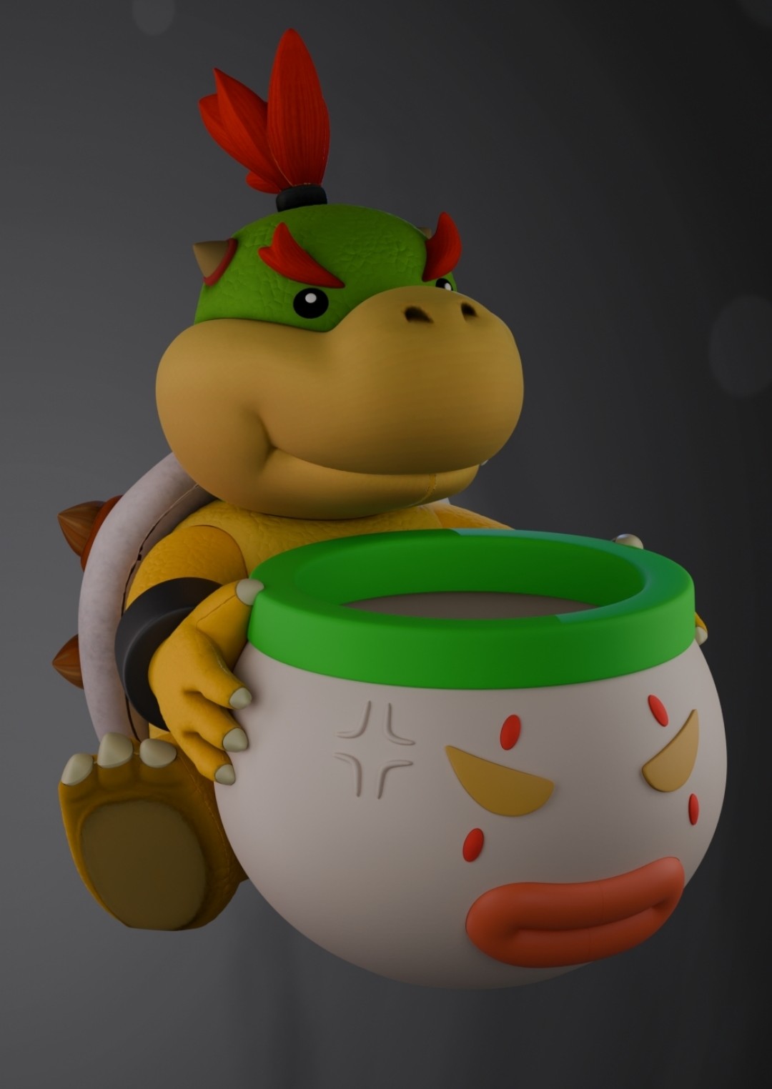 Bowser Jr. Pop Corn Bucket – Villain Series